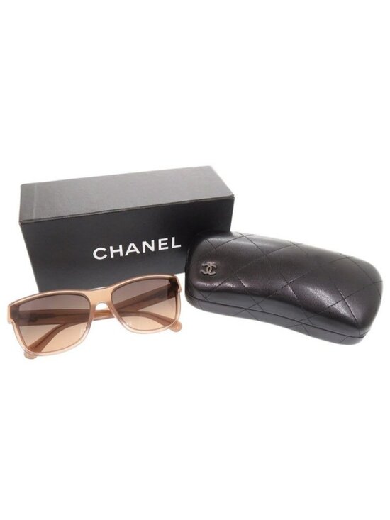 Chanel Coco Mark 5386-a Acetate Beige Sunglasses 0628 main image 7